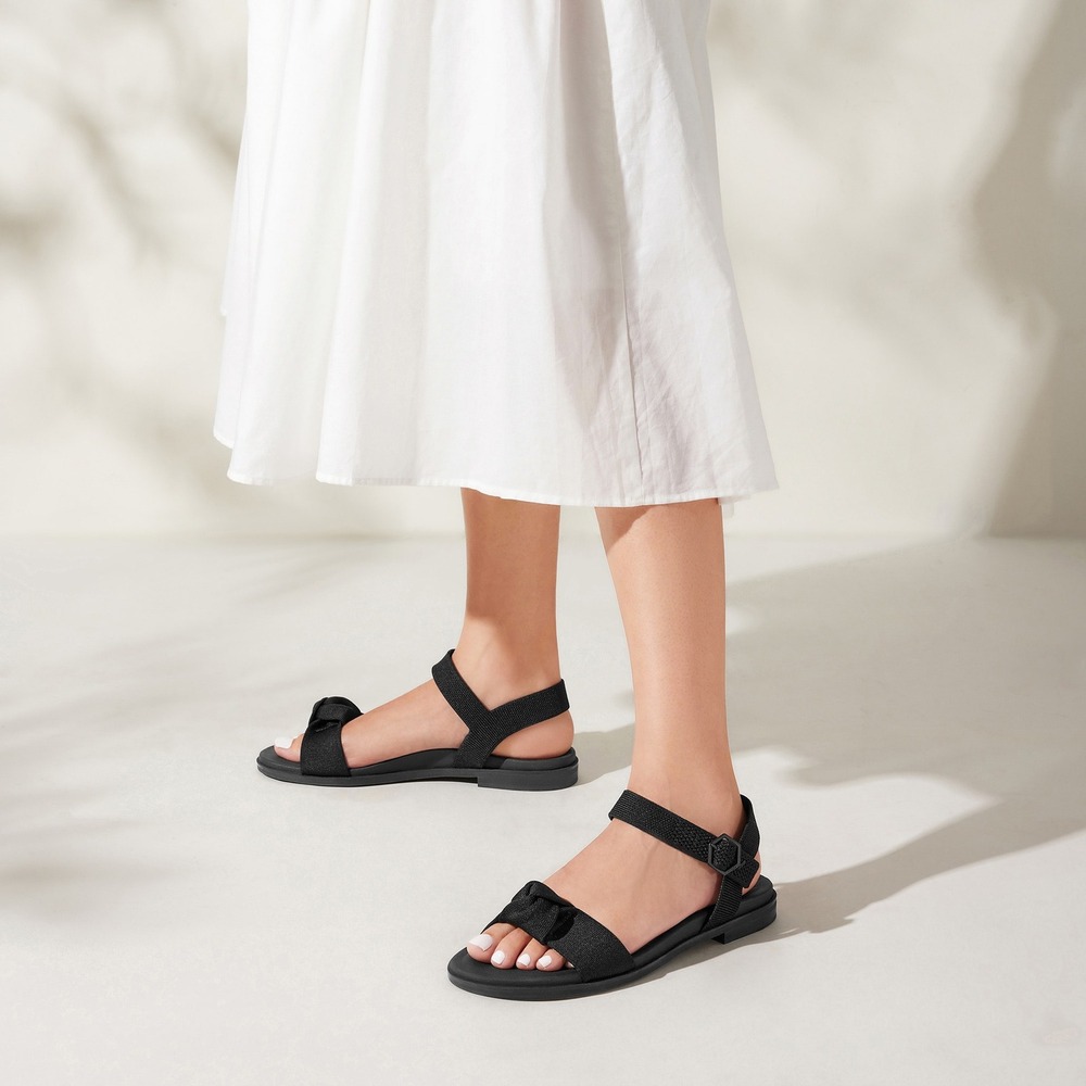 VIVAIA Paloma Black Sandals | EU 43 / US 11
